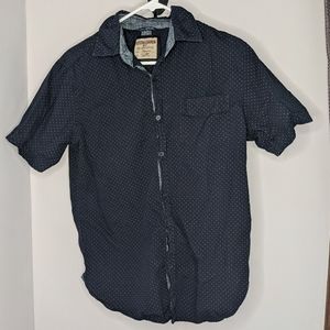 Hudson & Barrow polka dot button down